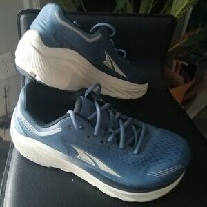 Altra Via Olympus AL0A82BW419 Blue Lace Up Round Toe Running Shoes 9